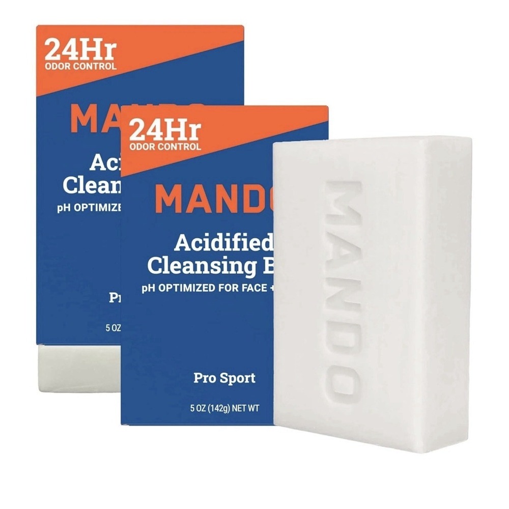 Moisturizing Acidified Cleansing Bar Superior Odor Control Sensitive Skin Sport